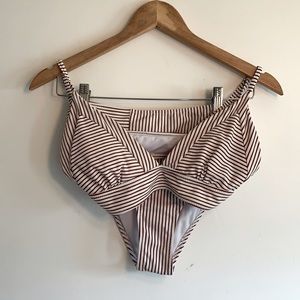 Swimsuit two pieces high waisted bikini